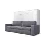 Maxima House Horizontal Murphy bed INVENTO with a Sofa, European FULL XL