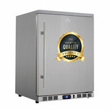 Kings Bottle 24'' Outdoor Beer Fridge Cooler Stainless Steel KBU55ASD