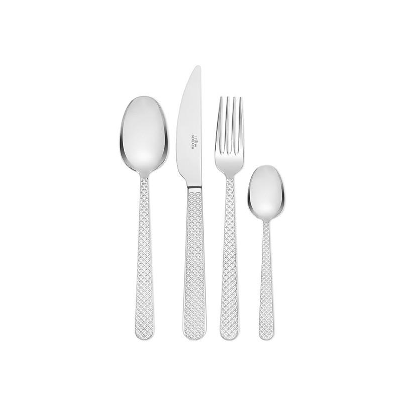 Maxima House DECO 24 Piece Stainless Steel Flatware Set