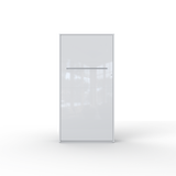 Maxima House Vertical European TWIN size Murphy bed INVENTO with mattress, LED included