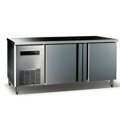 Kings Bottle 59" Two Stainless Steel Door Back Bar Cooler-On Sale KBU380SD