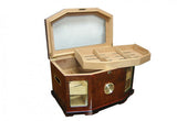 The Chancellor High Gloss Lacquer Humidor by Prestige Import Group - 300 Cigar ct