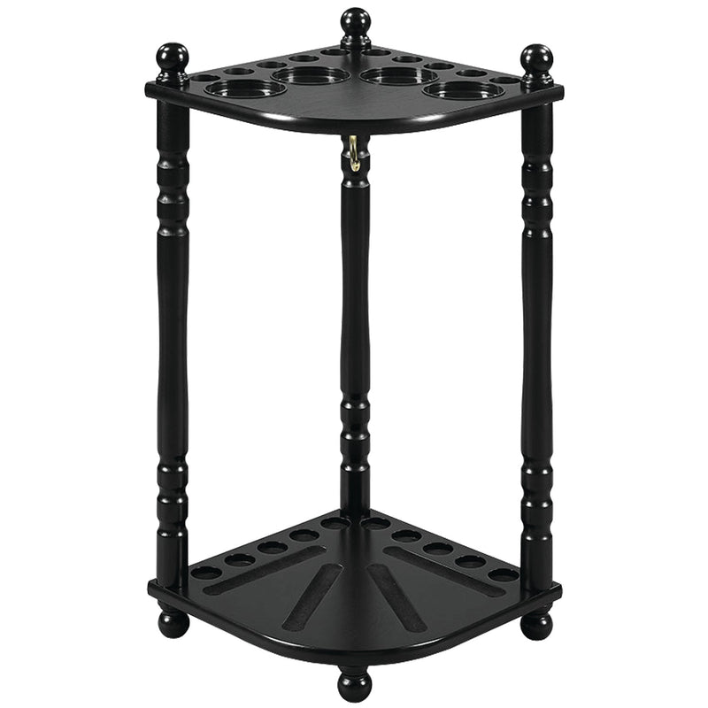 RAM Game Room Floor Cue Rack - Black FCR BLK