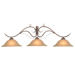 RAM Game Room Monaco 3 Shade Fixture Oil Rubbed Bronze MON-B56 ORB