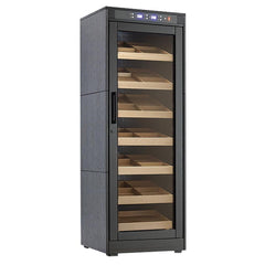 The Remington Lite Electric Cabinet Humidor by Prestige Import Group - 2000 Cigar ct