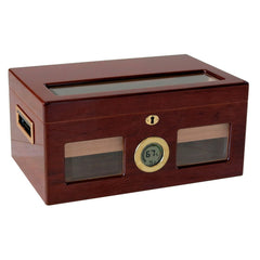 The Valencia Digital Lacquer Humidor by Prestige Import Group - 120 Cigar ct
