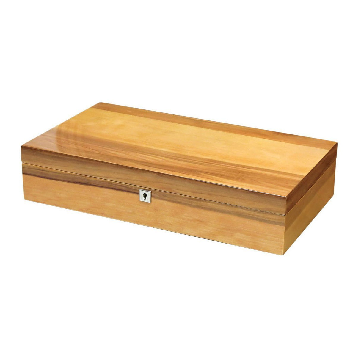 The Winchester Apple Wood Finish Humidor by Prestige Import Group - 180 Cigar ct