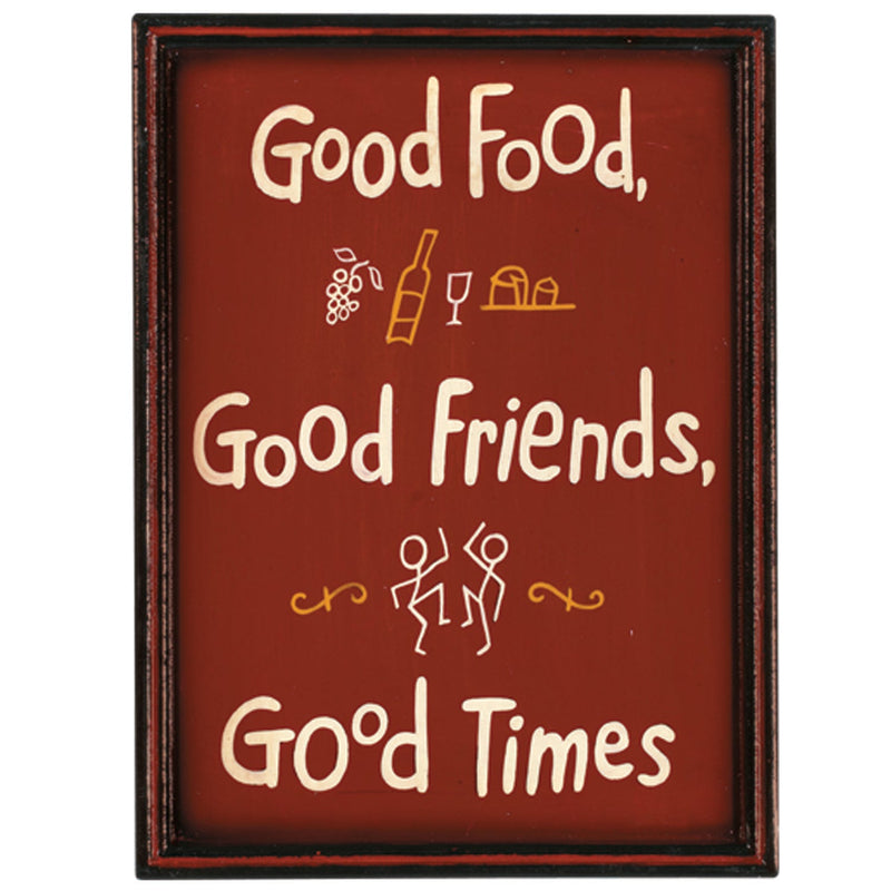 RAM Game Room Pub Sign Good Food Good Times R803