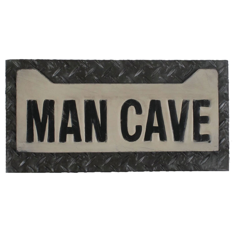 RAM Game Room Metal Sign-Man Cave License Plate R852