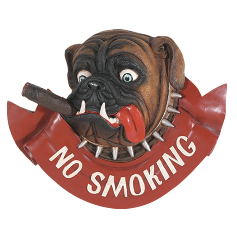 RAM Game Room Pub Sign-No Smoking Dog R950