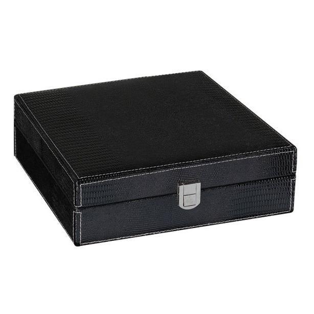 The Alligator Leather Humidor Gift Set by Prestige Import Group