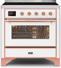 ILVE Majestic 36 Inch All Electric Range Induction UMI09NS3WHP