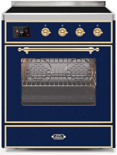 ILVE Majestic 30 Inch All Electric Range Induction UMI30NE3WHP