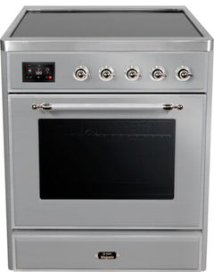 ILVE Majestic 30 Inch All Electric Range Induction UMI30NE3WHP