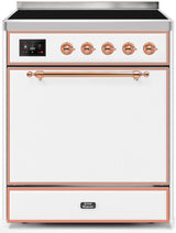 ILVE Majestic 30 Inch All Electric Range Induction UMI30QNE3WHP