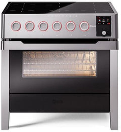 ILVE Panoramagic 36 Inch All Electric Range Induction UPMI09S3SS