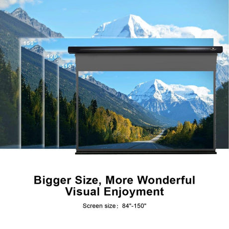 VIVIDSTORM ALR Slimline Obsidian Projector Screen