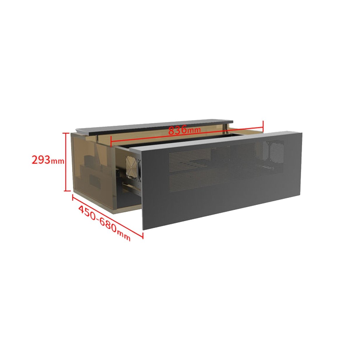 Redesign Your Space: VIVIDSTORM Motorized Projector Cabinet – Hangout Haven