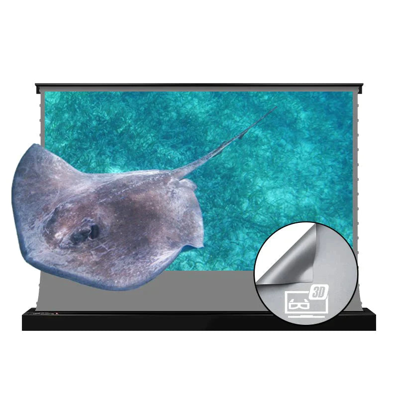 Vividstorm S 3D ALR Floor Rising Obsidian Long Throw Projector Screen