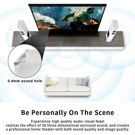 VIVIDSTORM S White Cinema Perforated Screen