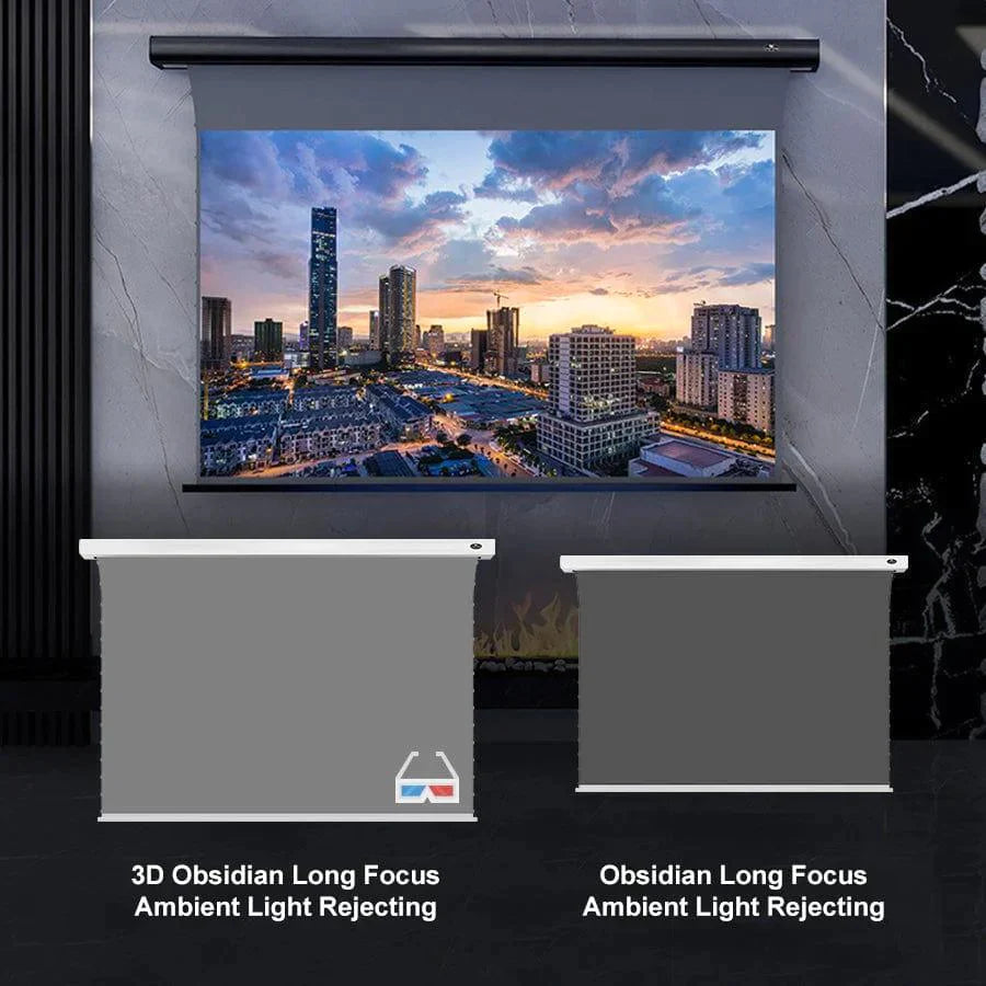 Vividstorm 3D ALR Slimline Motorized Tension 3D Projector Screen