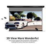 Vividstorm 3D ALR Slimline Motorized Tension 3D Projector Screen
