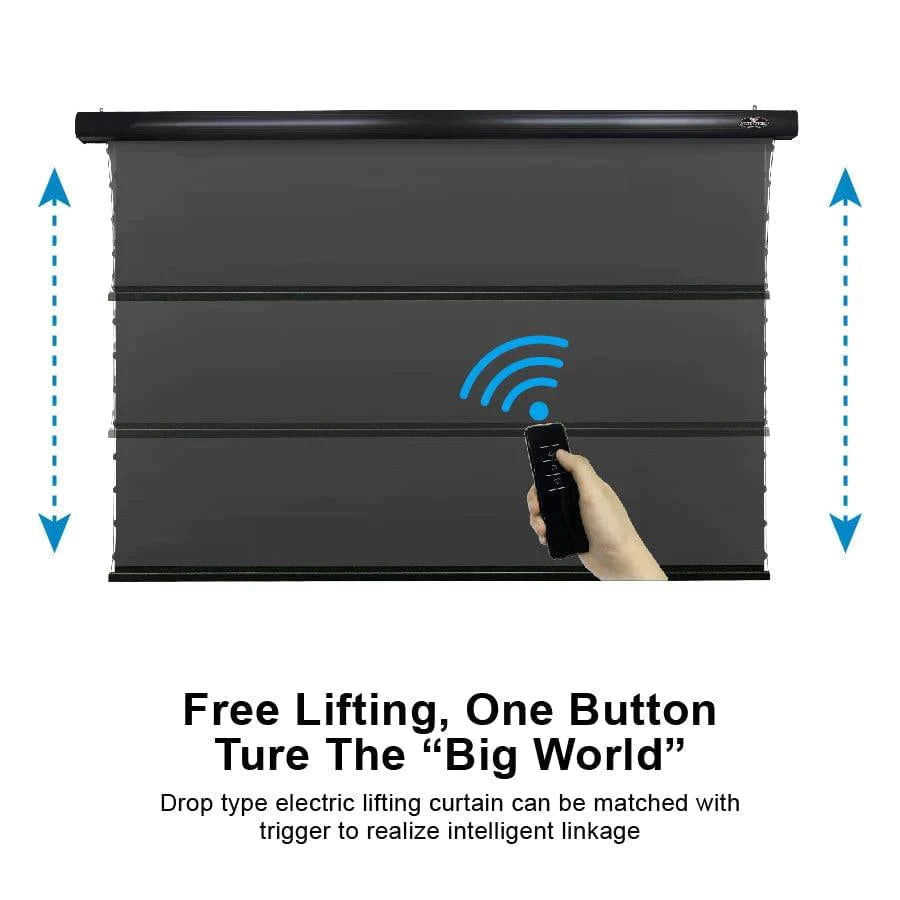 Vividstorm 3D ALR Slimline Motorized Tension 3D Projector Screen