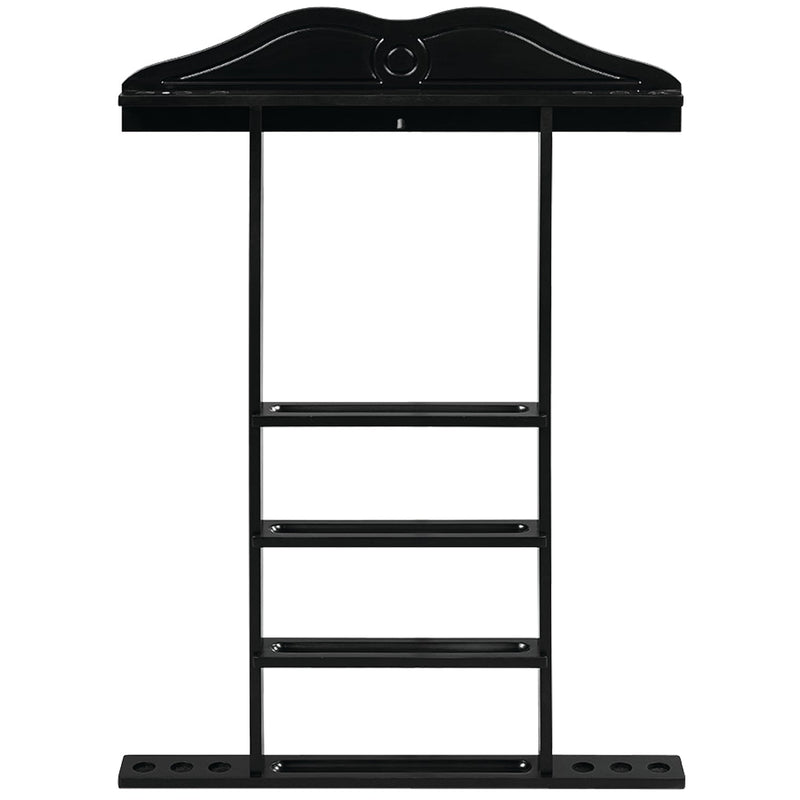 RAM Game Room Wall Cue Rack - Black WR1 BLK