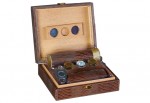 The Alligator Leather Humidor Gift Set by Prestige Import Group