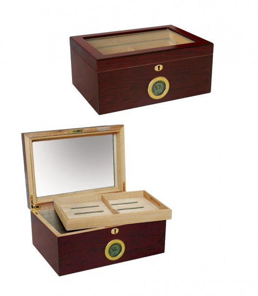 The Berkeley Digital Humidor by Prestige Import Group - 100 Cigar ct