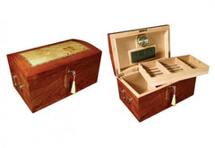 The Broadway Gloss Lacquer Humidor by Prestige Import Group - 150 Cigar ct