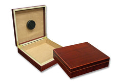 Chateau 20 Count Cherry Cigar Humidor w/ Humidifier