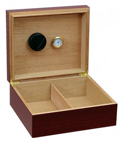 The Chalet Humidor with Humidifier & Hygrometer by Prestige Import Group  - 25-50 Cigar ct