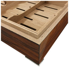 The Salvador Humidor in Brazilian Rosewood by Prestige Import Group - 250 Cigar ct