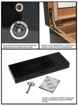 The Berkeley II High Glass Top Humidor by Prestige Import Group - 100 Cigar ct