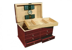 The Landmark Gloss Desktop Humidor by Prestige Import Group - 300 Cigar ct