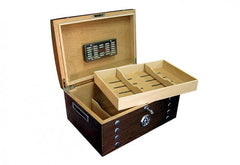 The Montgomery Studded Chest Humidor by Prestige Import Group - 150 Cigar ct