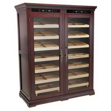 The Reagan 4000 Electric Cabinet Humidor by Prestige Import Group - 4000 Cigar ct