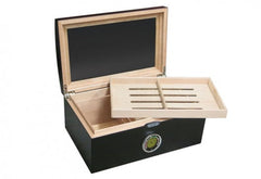 The Portofino Tinted Glass Humidor by Prestige Import Group - 100 Cigar ct