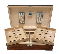 The Salvador Humidor in Brazilian Rosewood by Prestige Import Group - 250 Cigar ct