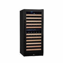 Kings Bottle 100 Bottle Upright Dual Zone Wine Fridge For Home KBU-100DX