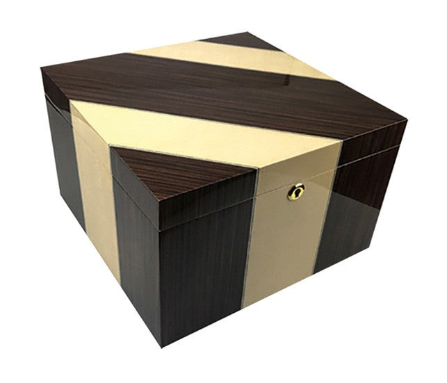 Prestige Imports Viceroy 110 Ct. Cross-Inlaid Maple & Iron Wood High Lacquer Finish